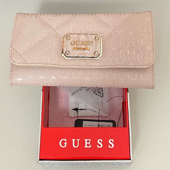 Guess Handbags - Guess Ophelia Slim Clutch Wallet NWOB
